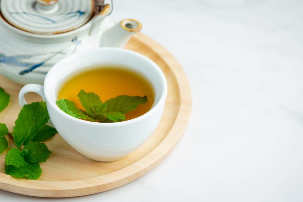 peppermint tea is anti-inflammatory
