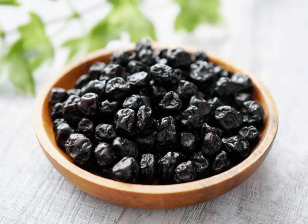 dried blueberries