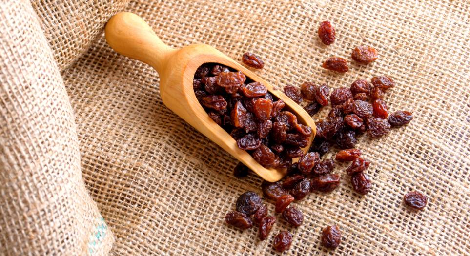 raisins are not naturally high histamine