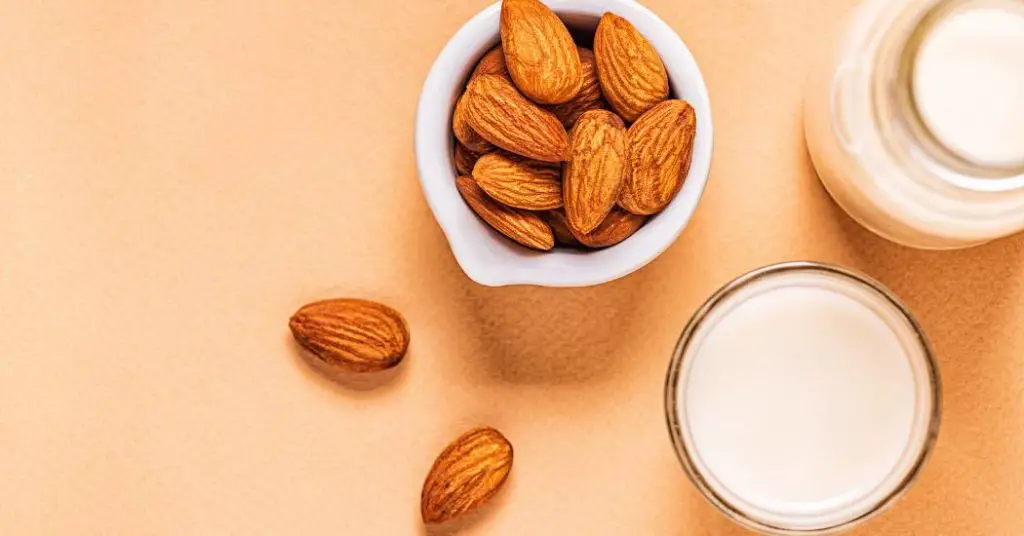 almond milk may contain small quantities of other amines 1