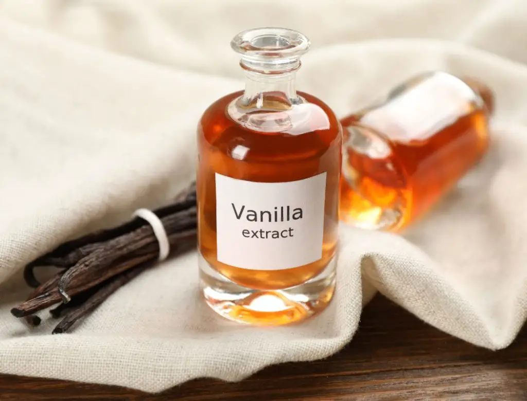 vanilla extract is fermented and could contain histamine