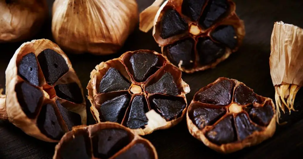 black garlic is aged garlic