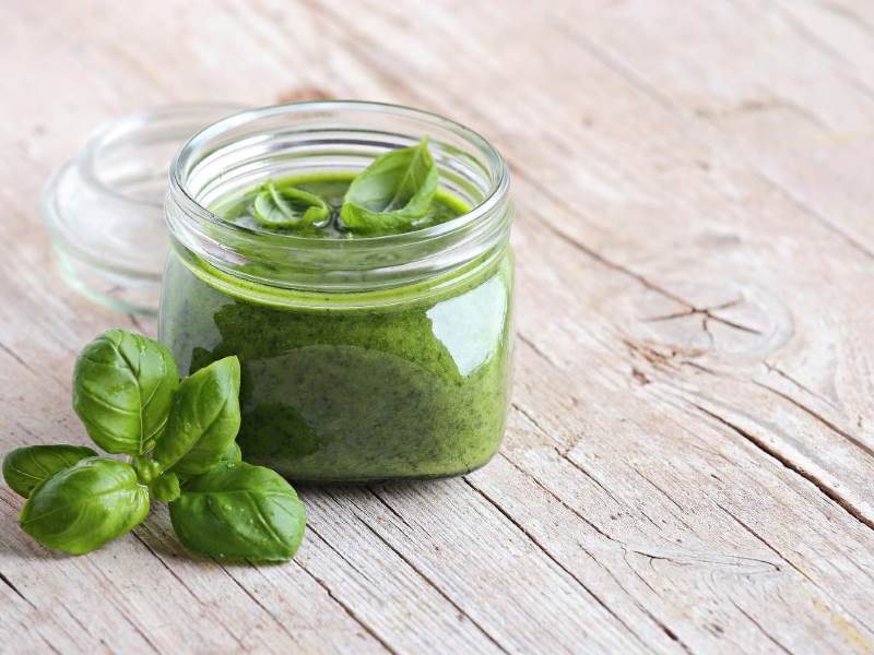 basil in pesto is low histamine