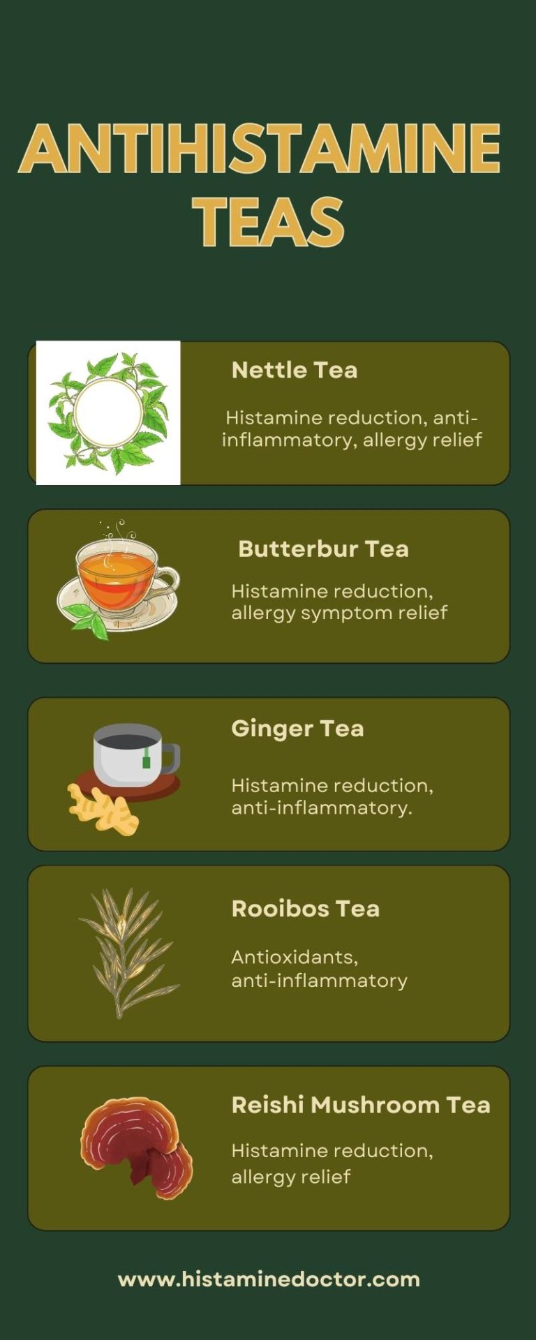 What Is the Best Antihistamine Tea for Histamine Intolerance