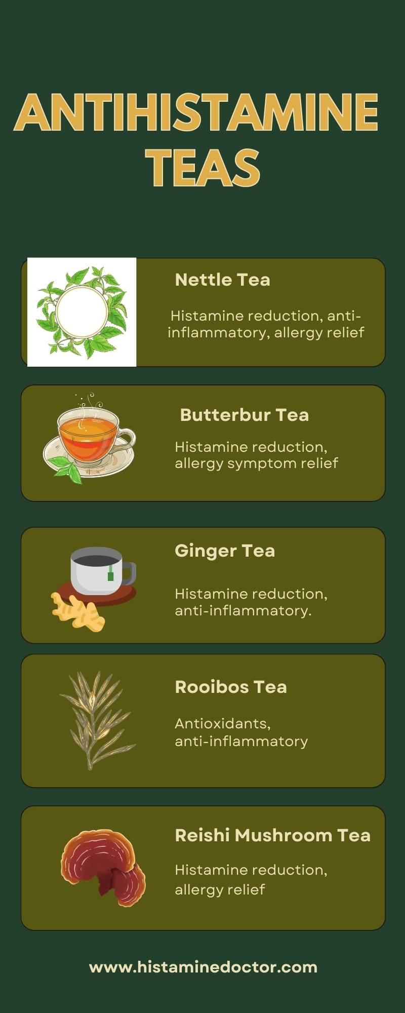What Is the Best Antihistamine Tea for Histamine Intolerance
