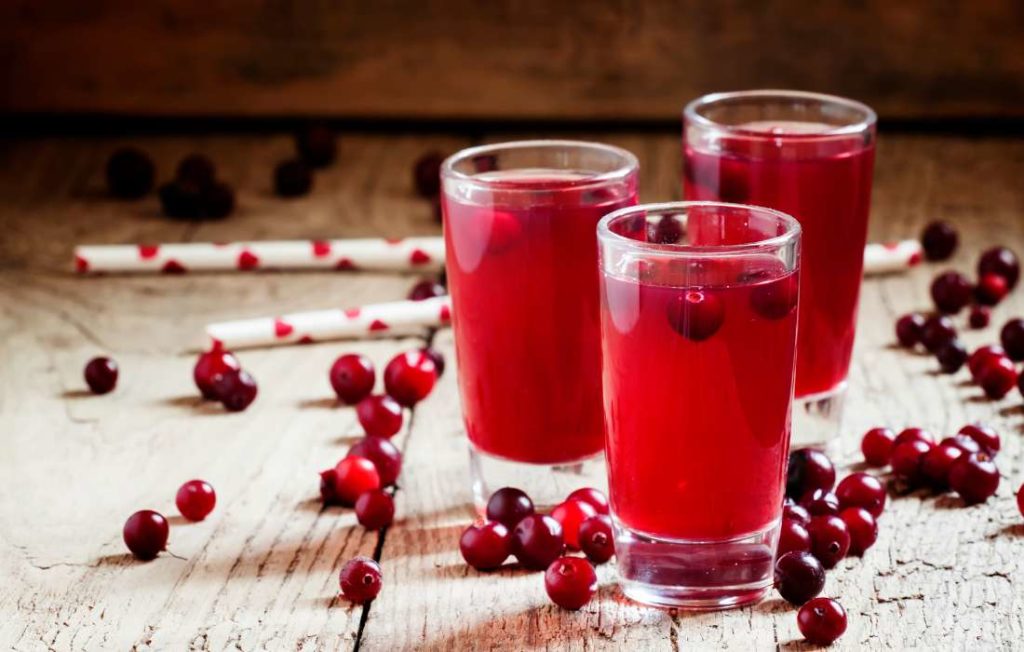 cranberry jucie can develop histamines with age