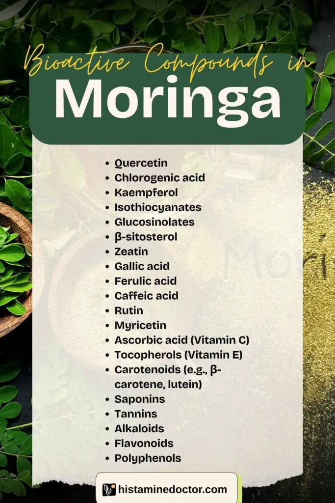 Moringa active ingredients