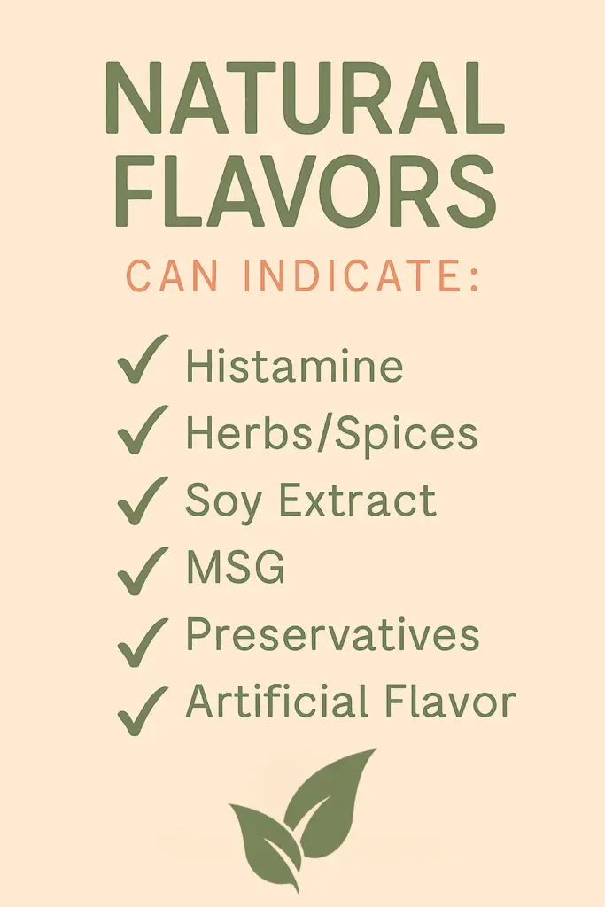 natural flavors