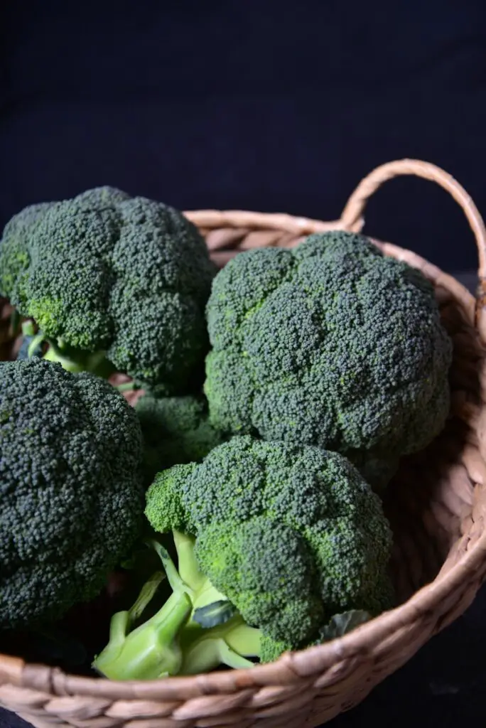 Fresh broccoli is a good source of vitamin C